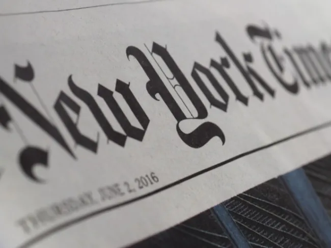 New York Times logo